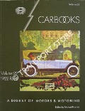 Book cover of Carbooks - A Digest of Motors and Motoring 1922 by FROSTICK, Michael